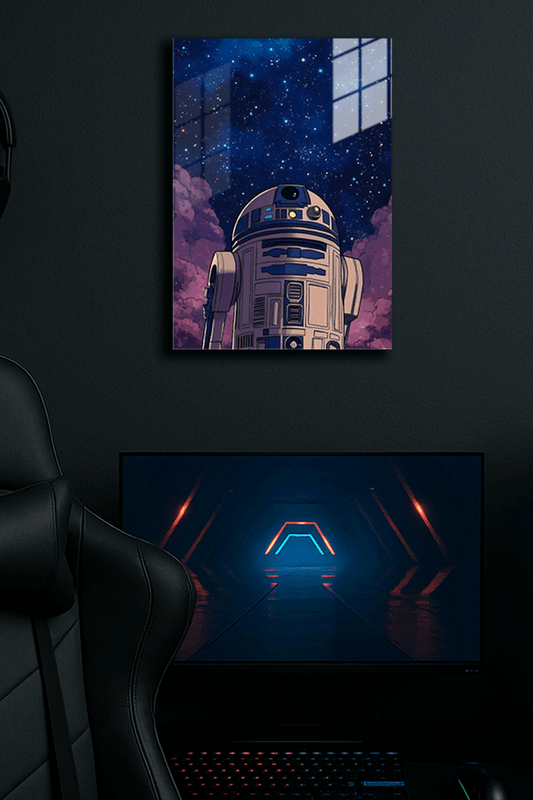 "R2D2 Star Wars" Baskılı Metal Poster (Premium Kalite)