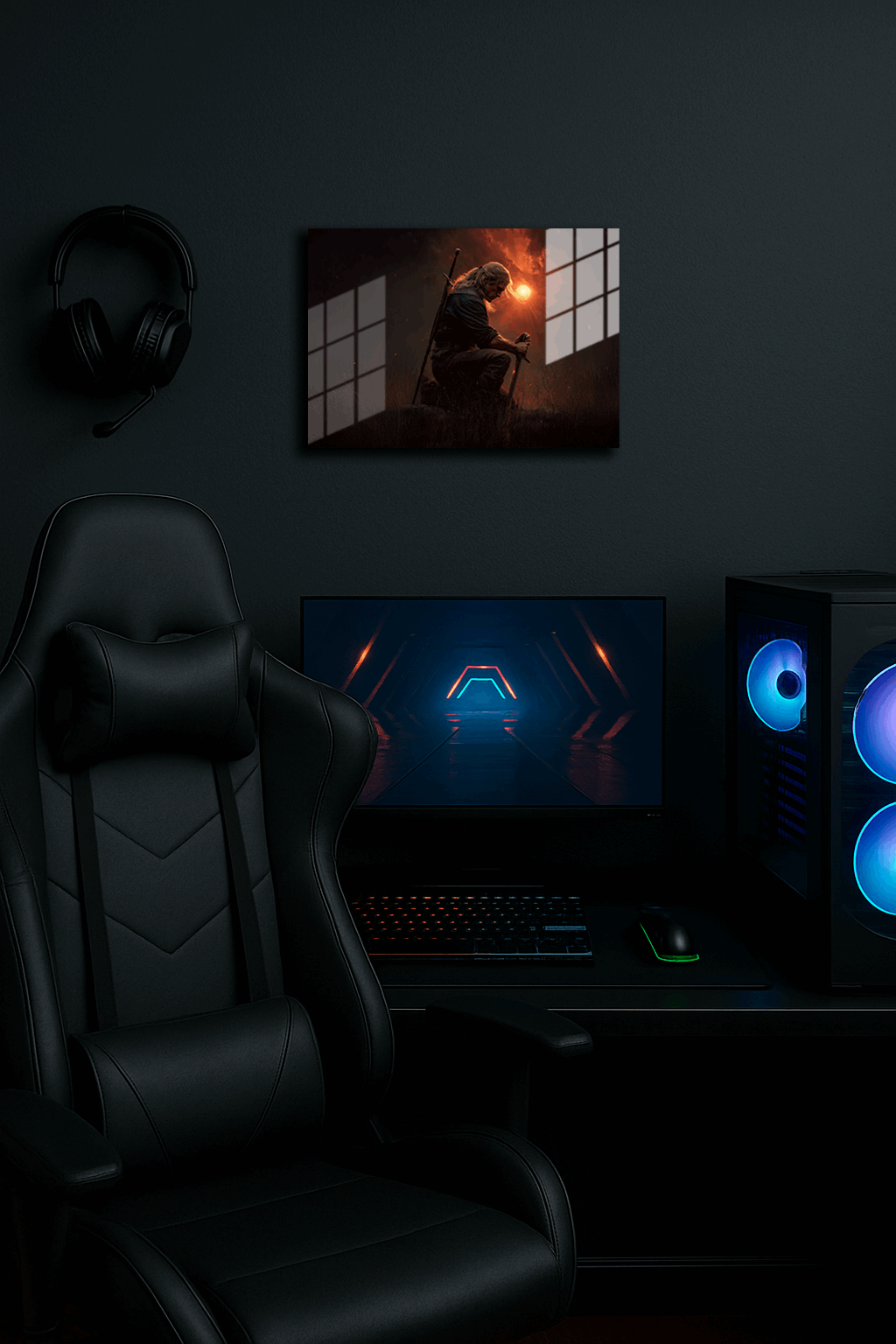 "The Witcher" Baskılı Metal Poster (Premium Kalite)