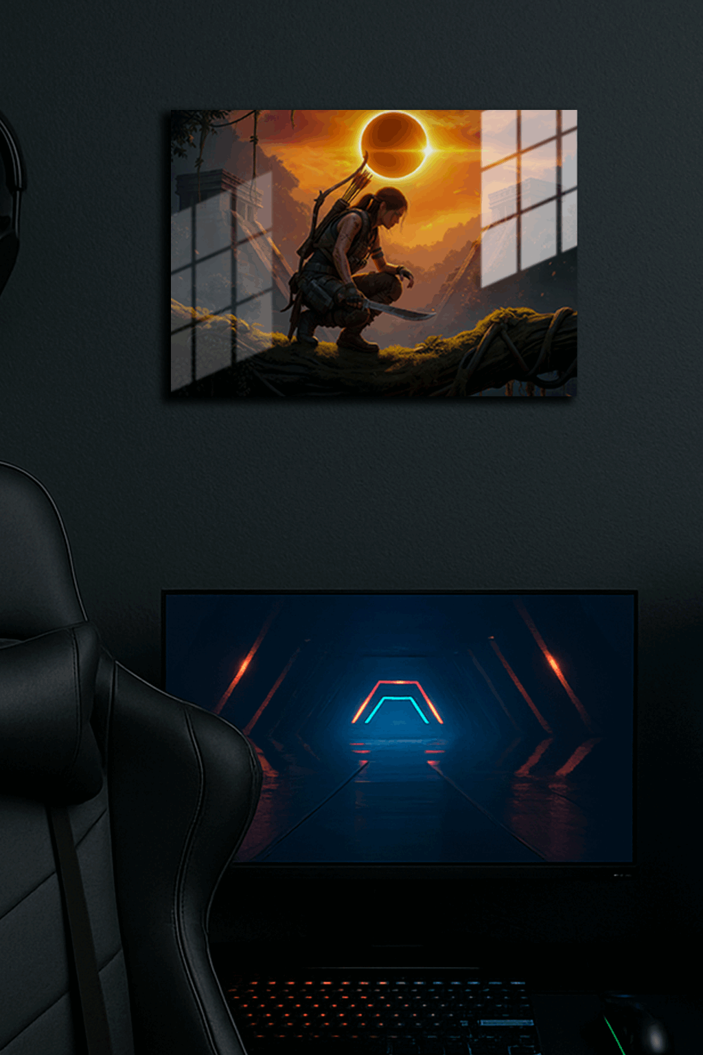"Tomb Raider" Baskılı Metal Poster (Premium Kalite)
