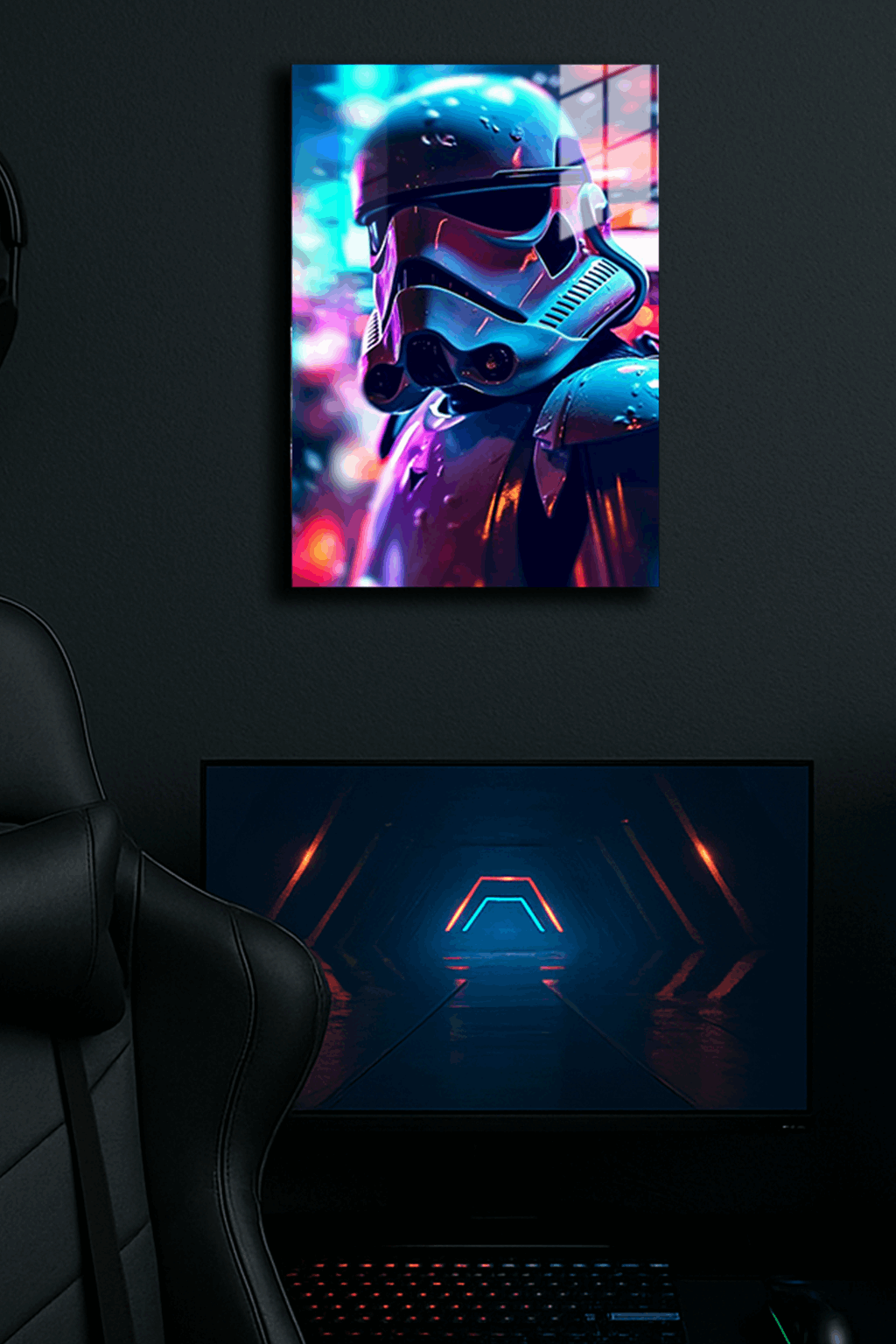 "Star Wars" Baskılı Metal Poster  (Premium Kalite)