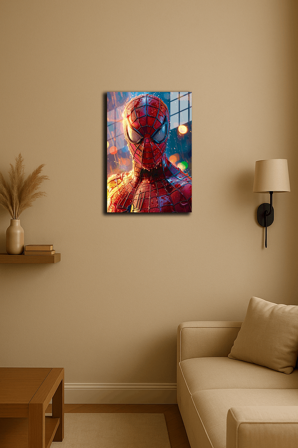 "Spiderman" Baskılı Metal Poster (Premium Kalite)