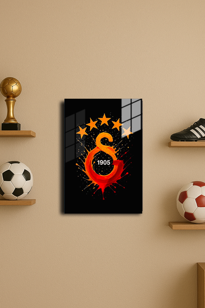 "Galatasaray" Baskılı Metal Poster 3 Adet, 20x30 cm(Premium Kalite)