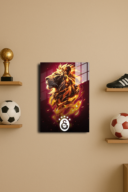 "Galatasaray" Baskılı Metal Poster 3 Adet, 20x30 cm(Premium Kalite)