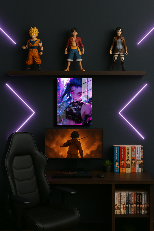 "Jinx Arcane" Baskılı Metal Poster 2 (Premium Kalite)