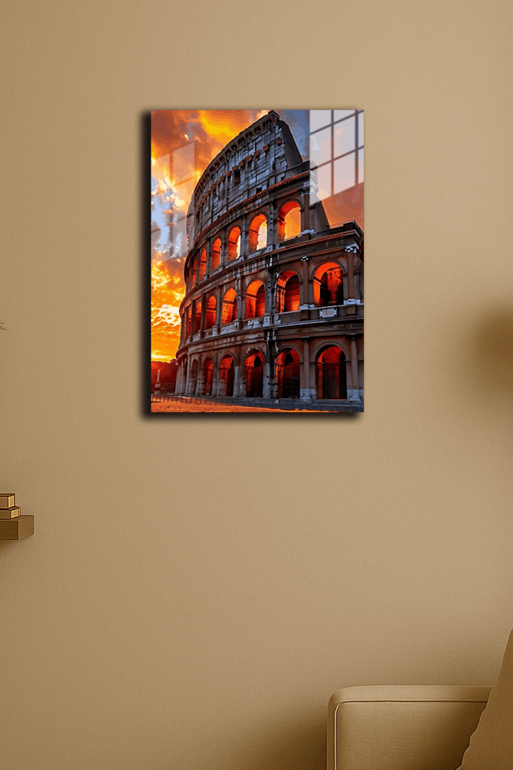 "Kolezyum" Baskılı Metal Poster (Premium Kalite)