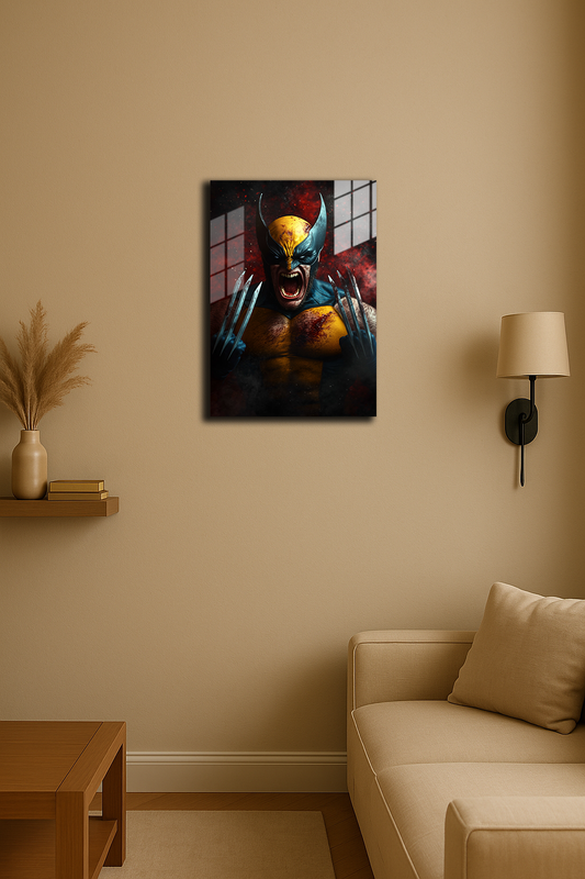"Wolverine" Baskılı Metal Poster 2 (Premium Kalite)