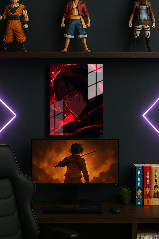"Itachi Uchiha Naruto" Baskılı Metal Poster (Premium Kalite)