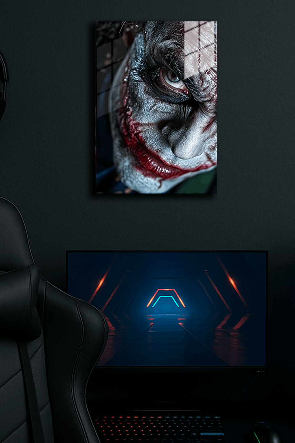 "Joker" Baskılı Metal Poster  (Premium Kalite)
