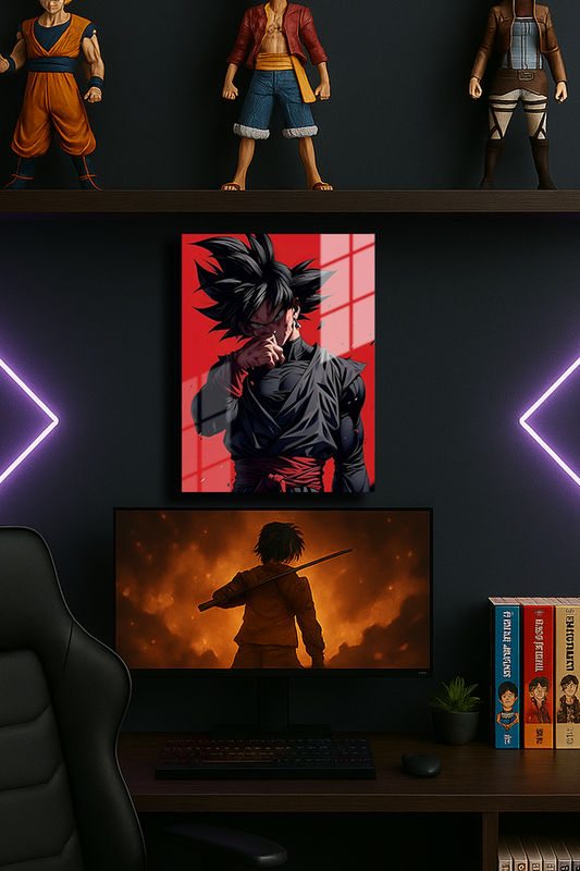 "Goku Dragon Ball" Baskılı Metal Poster 3 (Premium Kalite)