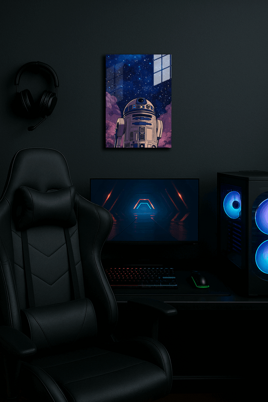 "R2D2 Star Wars" Baskılı Metal Poster (Premium Kalite)