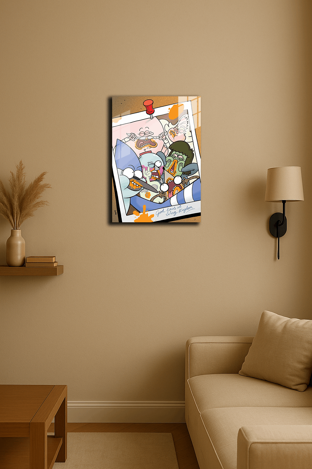 "Regular Show" Baskılı Metal Poster (Premium  Kalite)