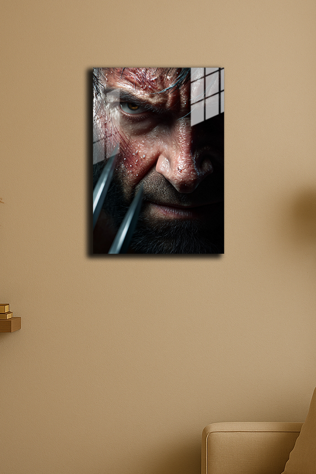 "Wolverine" Baskılı Metal Poster (Premium Kalite)