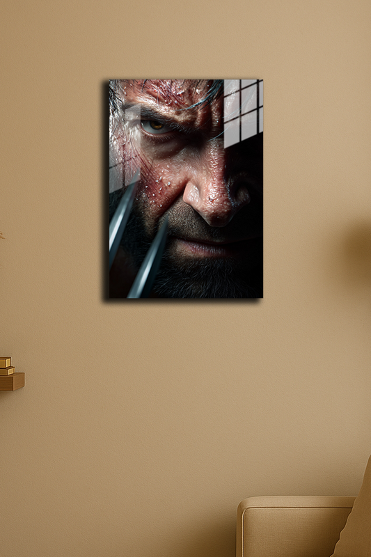 "Wolverine" Baskılı Metal Poster (Premium Kalite)