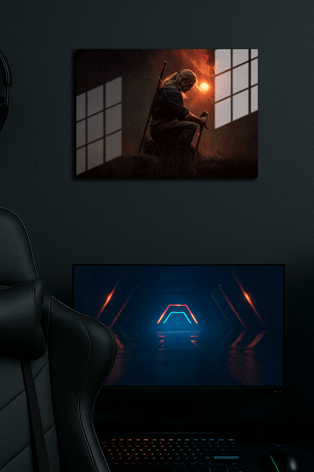 "The Witcher" Baskılı Metal Poster (Premium Kalite)