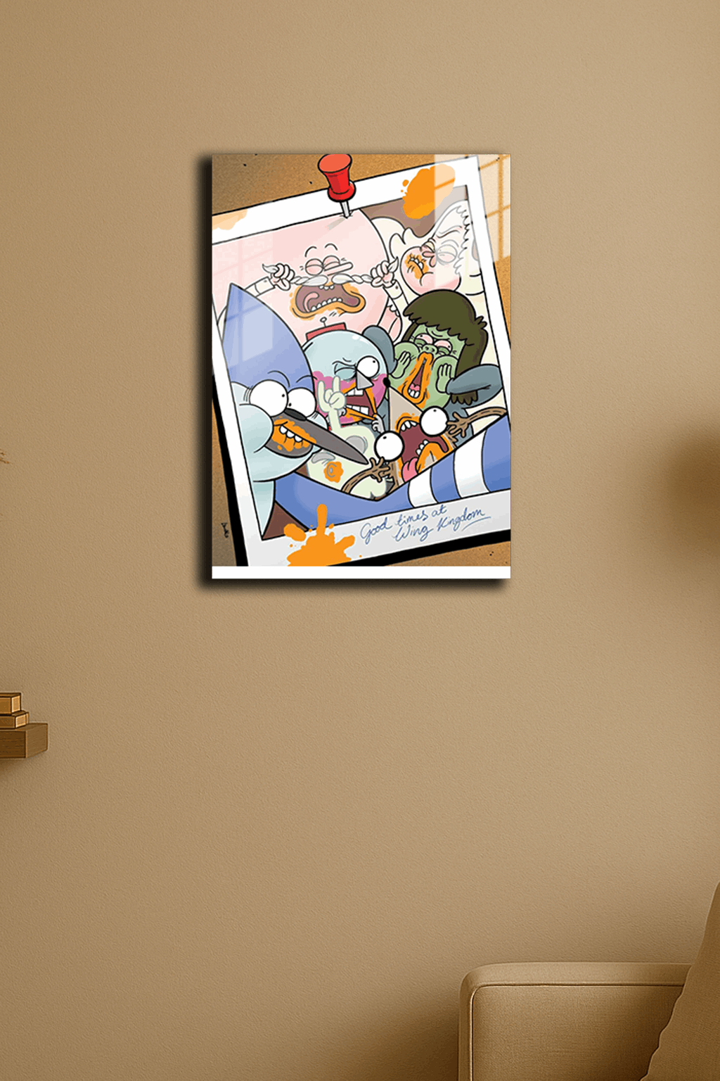"Regular Show" Baskılı Metal Poster (Premium  Kalite)