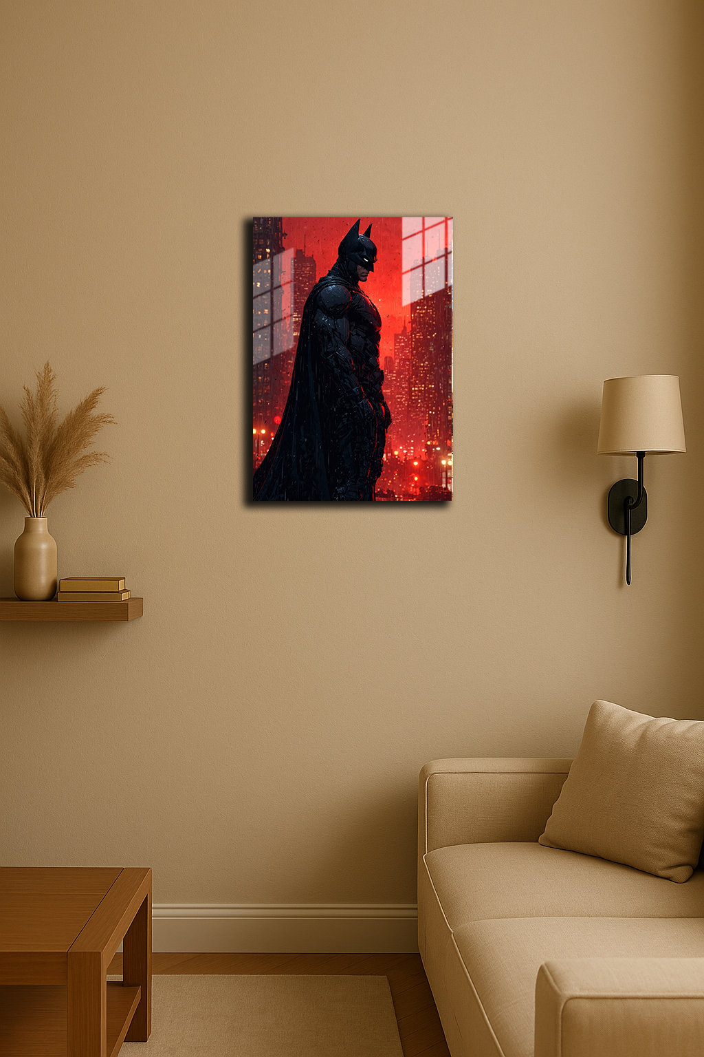 "Batman" Baskılı Metal Poster 3 (Premium Kalite)