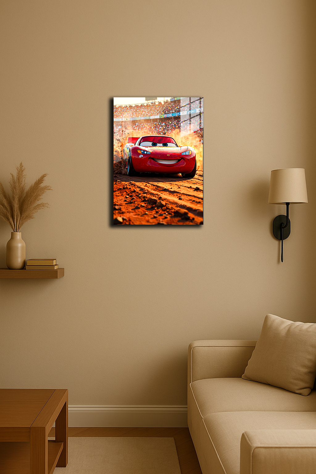 "McQueen Cars" Baskılı Metal Poster 2 (Premium Kalite)