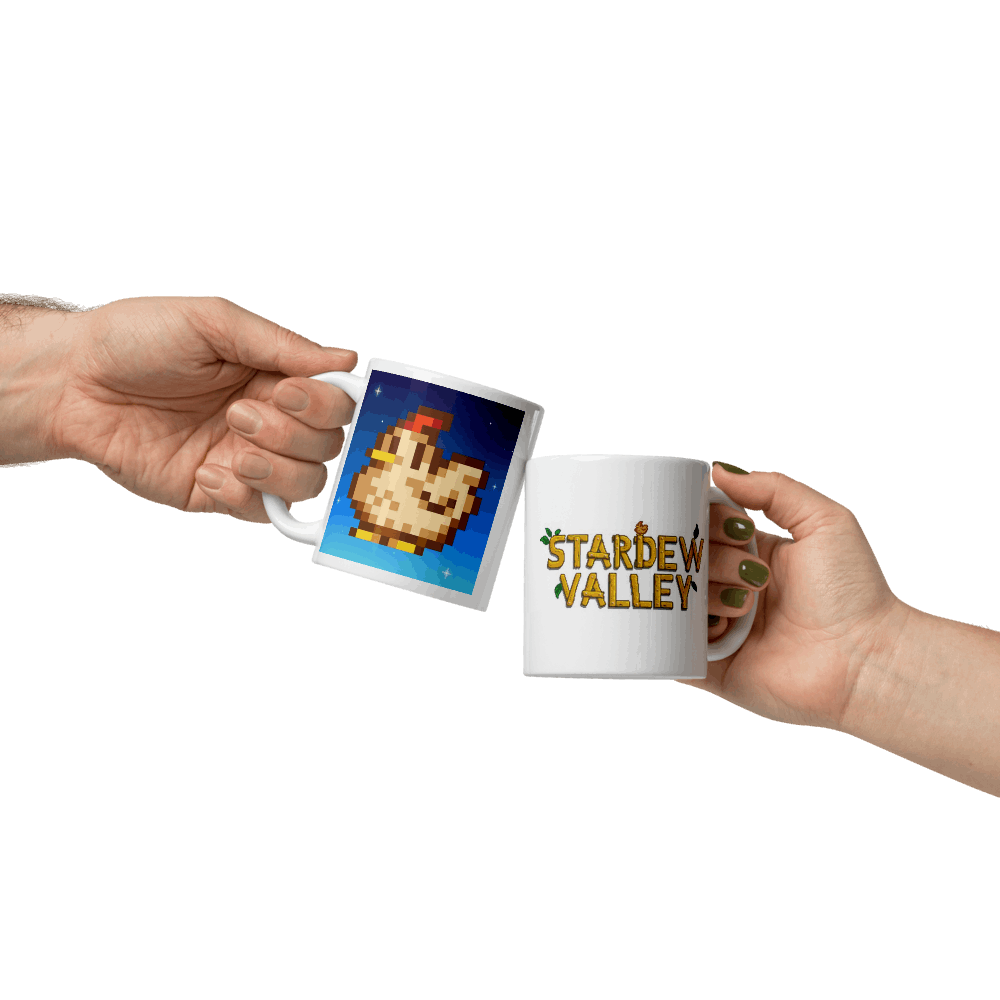 "Stardew Valley" Baskılı Porselen Kupa