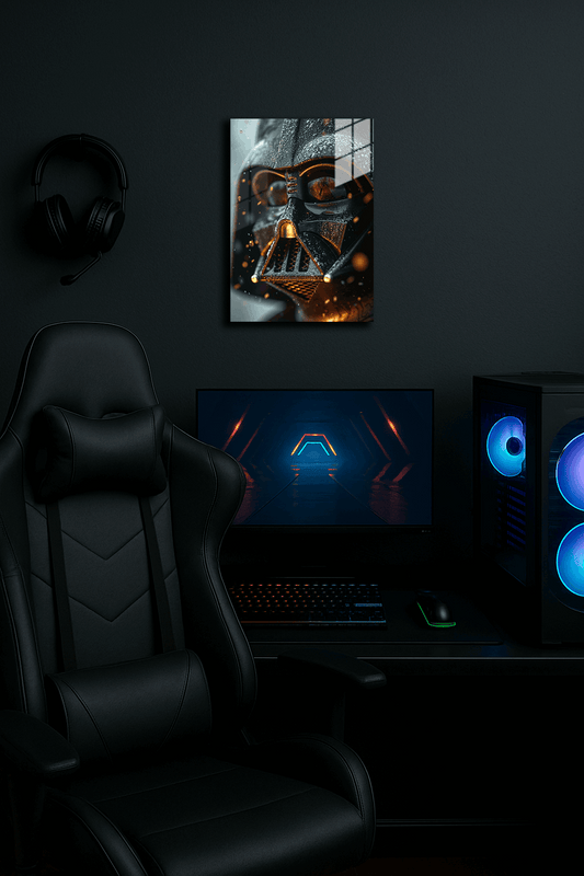 "Star Wars Darth Vader" Baskılı Metal Poster (Premium Kalite)