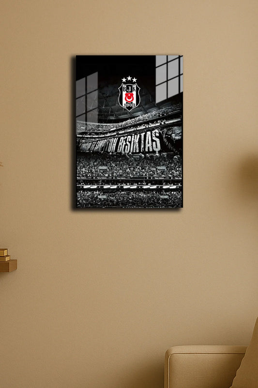 "Beşiktaş" Baskılı Metal Poster (Premium Kalite)